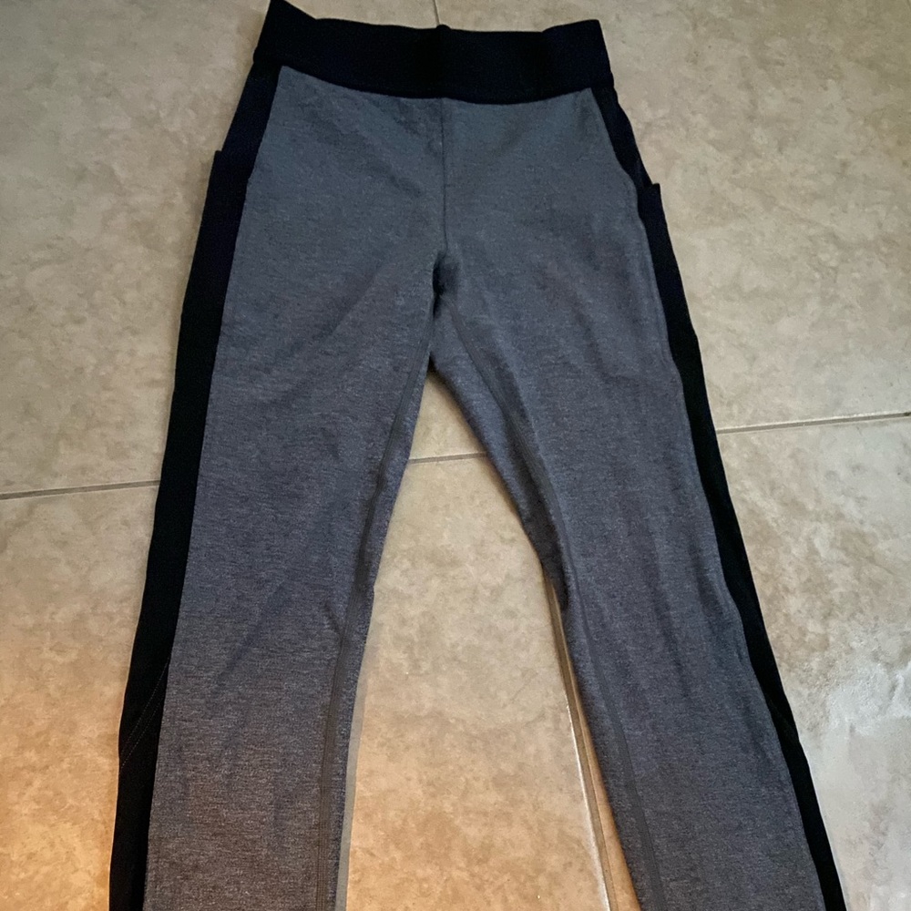 Lululemon Leggings 6 Small Black Grey